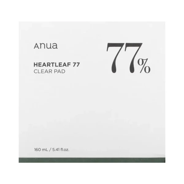 ANUA HEARTLEAF 77 CLEARPAD 160ML